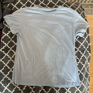Light blue Lululemon Tshirt size 6